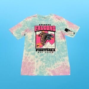 Atlanta Falcons NFL Football Tie Dye T-Shirt Graphic Print Kids XL 18/20